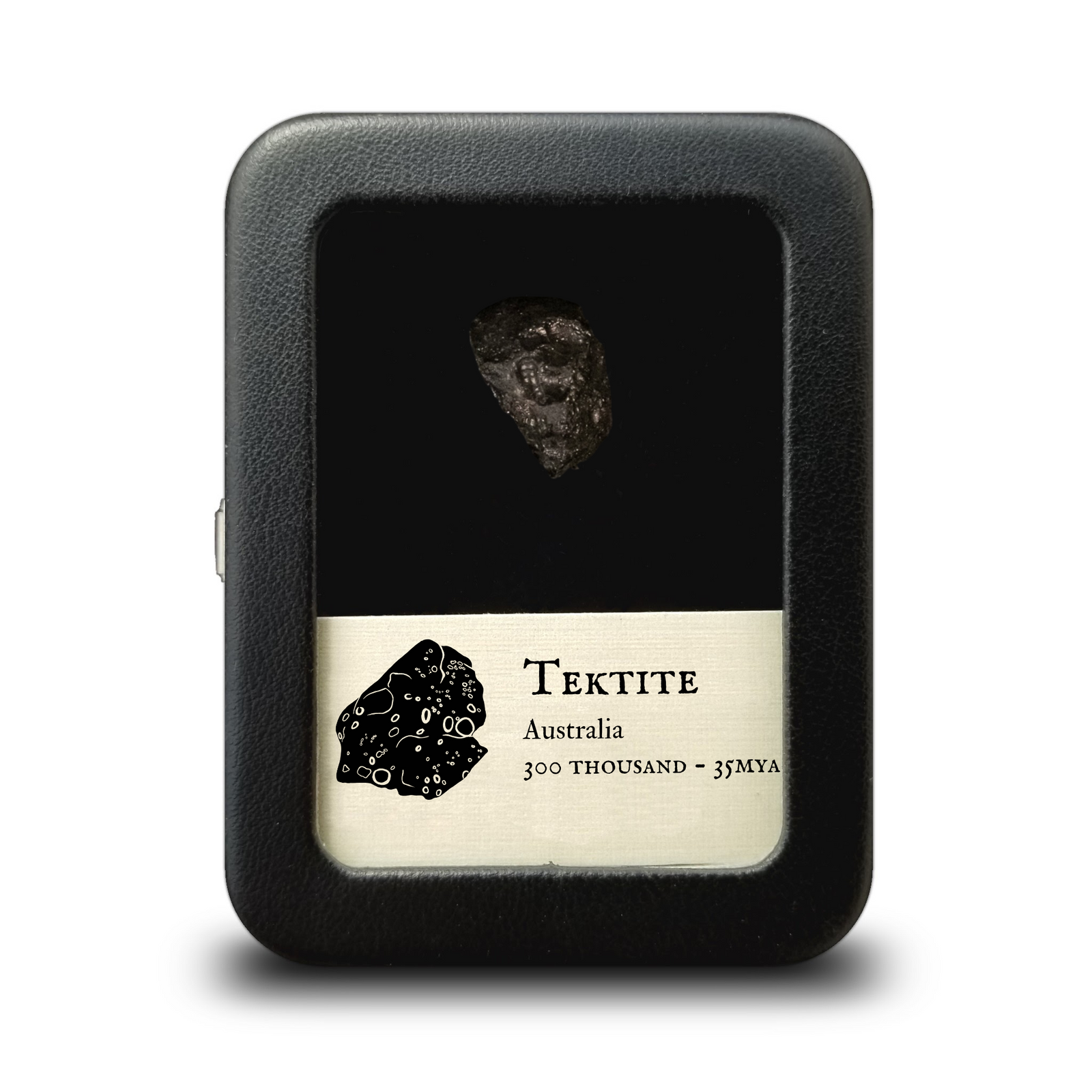 Indochinite Tektite - 0.3 to 35 MYA - Australia