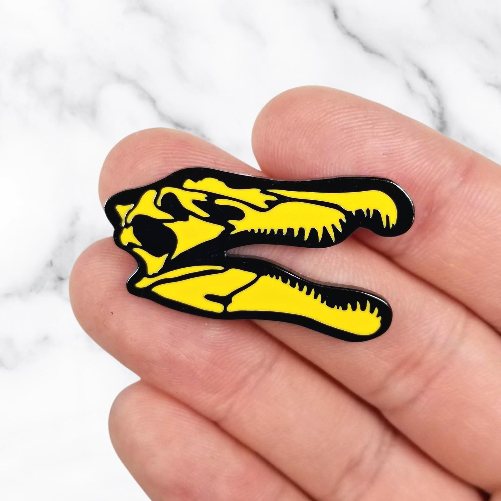 Spinosaurus Skull Pin