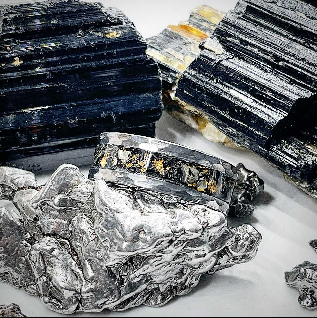 Stellar Gold — Meteorite Ring